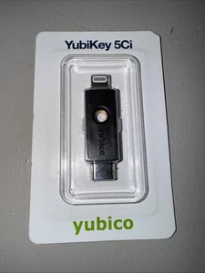 Yubico YubiKey 5Ci - USB-C & Lightning Sicherheitsschlüssel - 2FA/MFA - Brandneu & Versiegelt - Bild 1 von 3