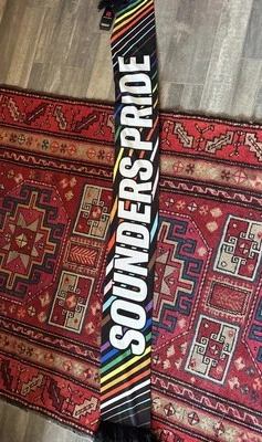 Bufanda Sounders Seattle Soccer Pride nueva con etiquetas Foto 1 de 4