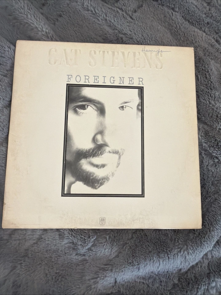 1973   CAT STEVENS    VINYL LP  FOREIGNER ALBUM   A+M SP 4391  W/ Lyric Insert - Image 1 of 4