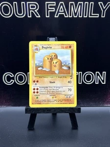 Dugtrio 23/130 Base Set 2 Rare Regular 1999 WOTC Pokemon TCG VLP - Picture 1 of 6