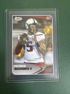 2017 Sage Hit - Patrick Mahomes II #5 Blue (RC) - Image 1 of 4