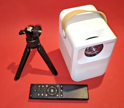 LCD LED Projektor Podoor 1920*1080P Native Full HD Heimkino,  Gaming, unbenutzt - Bild 1 von 4