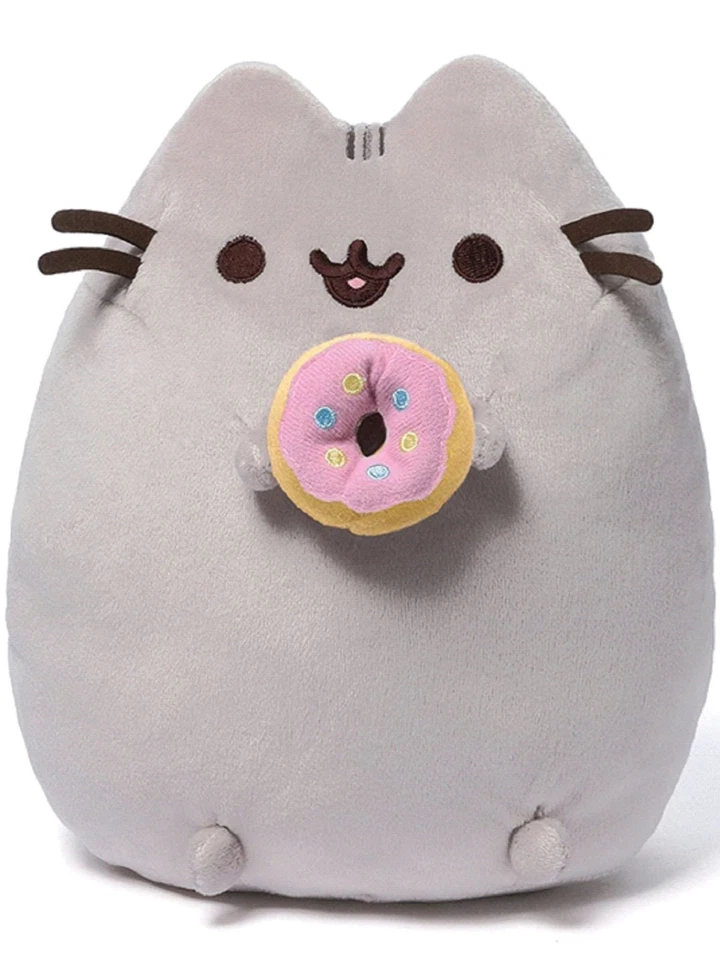 GUND Pusheen Snackable Donut Plush Stuffed Animal 028399073825