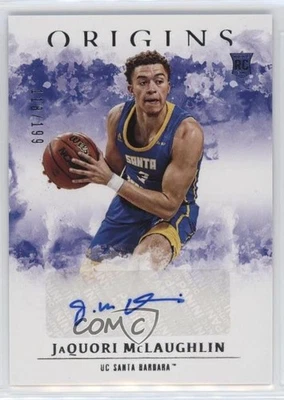 2021 Panini Chronicles Draft Picks Origins Rookie /199 JaQuori McLaughlin Auto - Image 1 of 2