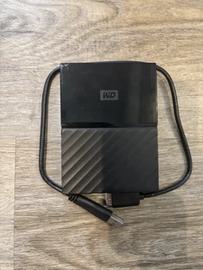 Western Digital 4TB My Passport External Hard Drive WDBYFT0040BBK-0A, Tested - Picture 1 of 3