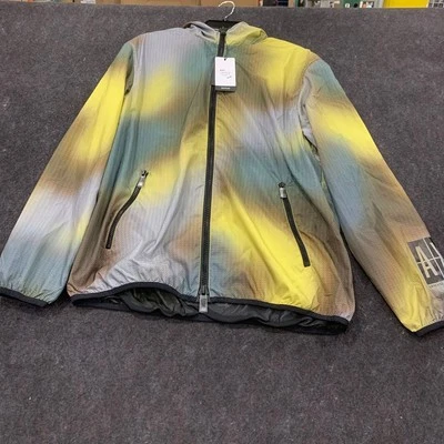 ARMANI EXCHANGE Non-Woven Windbreaker Jacket Men's Size M Yellow - Image 1 of 4