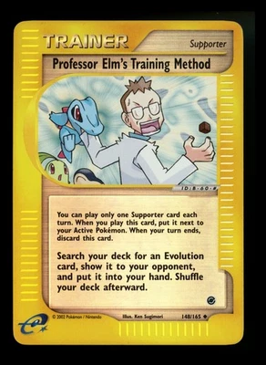 #2 Professor Elm's Training Method 148/165 Expedition 2002 Reverse Holo Pokémon - Image 1 of 4
