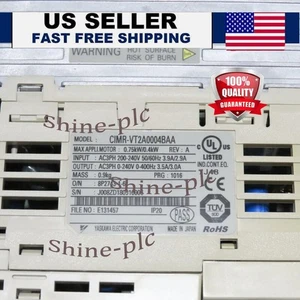 The Original New CIMR-VT2A0004BAA Yaskawa Inverter Accelerates Delivery - Picture 1 of 1