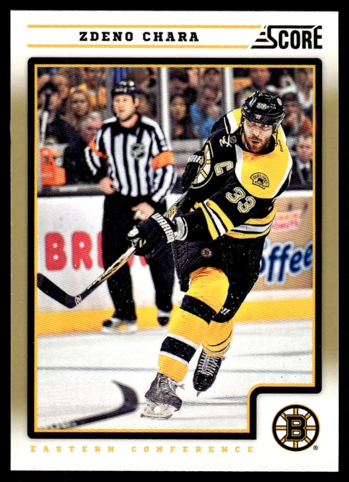 2012-13 Score Gold Rush Zdeno Chara Boston Bruins #58 - Image 1 of 2
