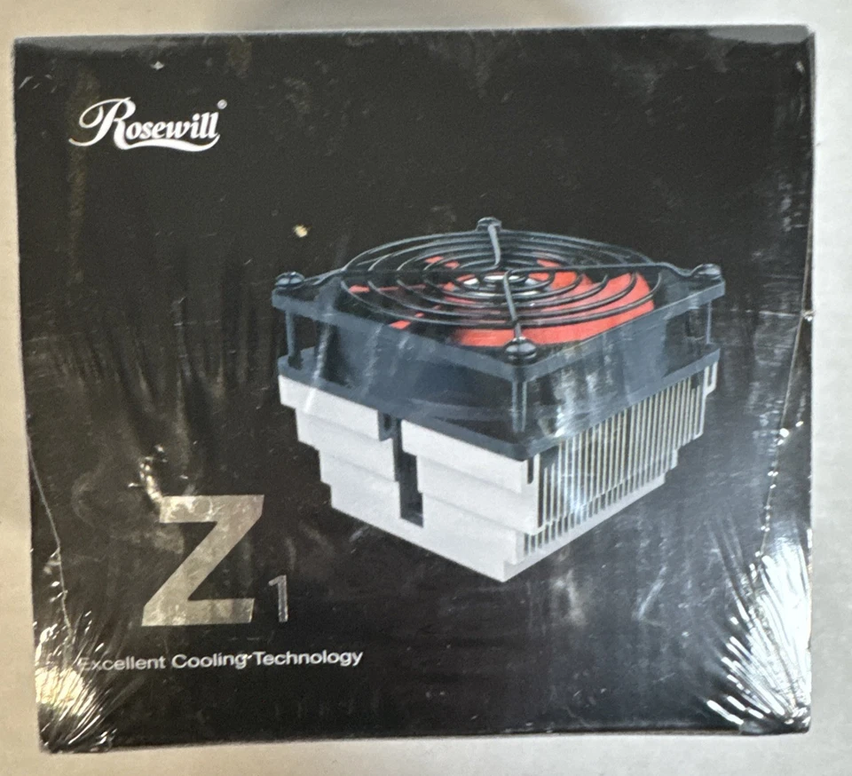 Rosewill RCX-Z1 (Z1) Cooling Fan w/Heatsink 1700-3100 RPM New in Box - Image 1 of 4