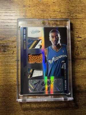 2010-11 Panini Absolute Memorbilia John Wall Rookie Patch Auto RPA /5 #151 Read - Image 1 of 4