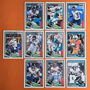 ⚪️🐆⚪️ 2025 SCORE JACKSONVILLE JAGUARS COMPLETE BASE TEAM SET (10 CARD LOT) 🐅⚪️ - Picture 1 of 11