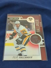 2022-23 UD Synergy Red Bounty #81 Filip Hallander Pens Unscratched