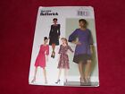 🌼 BUTTERICK #B6409-LADIES PULLOVER HIGH-LOW SCOOP NECK DRESS PATTERN XS-MED  FF