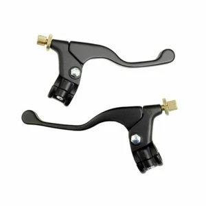 Black Cable Brake & Clutch Lever Set suit YAMAHA DT250 IT250 etc - Picture 1 of 1