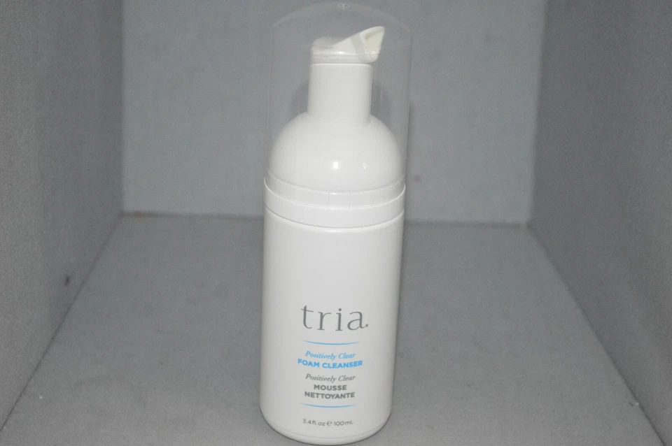 Limpiador de espuma transparente Tria Positively 3,4 OZ nuevo sin caja Foto 1 de 1