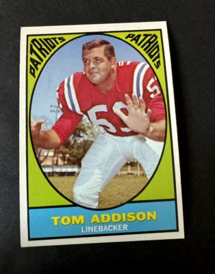 1967 Topps Set Break Tom Addison, #5, Ex/Nm - Image 1 of 2