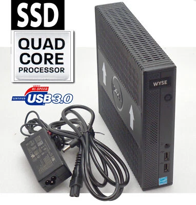 Mini Computer Dell Quad Core CPU 64-BIT SSD Lpt Parallel RS-232 Serial USB V290 - Image 1 of 4
