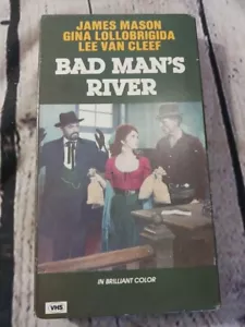 Bad Mans River VHS 1985 Lee Van Cleef James Mason Gina Lollobrigida Kult Western - Bild 1 von 3