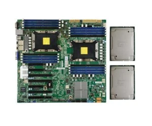 Carte mère Supermicro X11DPH-i LGA3647 C621 + Intel Xeon Gold 6138 1.8Ghz 20C - Photo 1/7