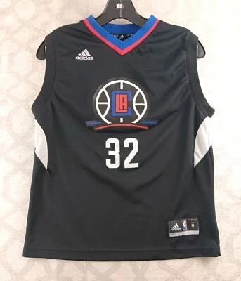 Camiseta Adidas Blake Griffin Los Angeles Clippers Juvenil Mediana Negra NBA Foto 1 de 4