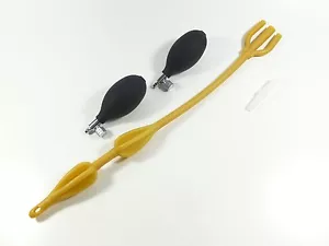 Doppelballon Darmrohr, 2 Gebläse- Darmkatheter, Einlauf, Klistier, Heilfasten - Bild 1 von 1