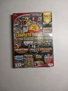 Complete Collection 20 Games 18 Wheels of Steel Hunting Unlimited Prison Tycoon - Picture 1 of 2