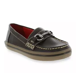 Cole HaanCory Bit 2 Loafer - Boy Toddler Size 1 - Color Dark Brown - Free Shippi - Picture 1 of 3