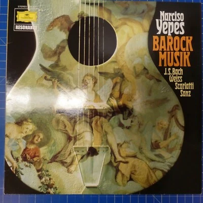 Narciso Yepes Barock Musik Barock Musik Bach Sanz DGG 535227 LP742 - Bild 1 von 2