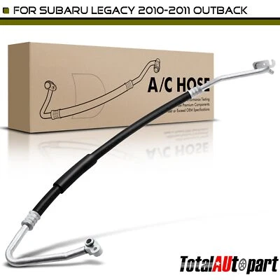 Tubo de línea de succión de manguera de refrigerante de aire acondicionado para Subaru Legacy 2010-2011 baja presión Foto 1 de 4