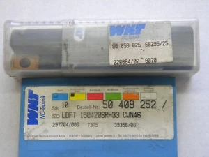 Fresa de eje de 90° de WNT C141.25.R.02 más 10 placas LDFT 150 420SR-33 CWN4 - Imagen 1 de 5