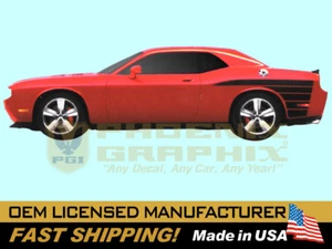 2008 2009 2010 2011 2012 2013 2014 Dodge Challenger Strobe Style Quarter Stripes - Bild 1 von 1