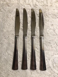 Küchen 18/10 Korea Besteck Utensilien Menge 4 Abendessen Messer Messer Ex gebraucht Zustand - Bild 1 von 3