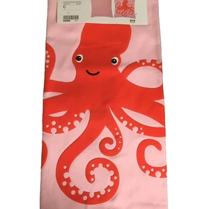 Ikea Blavingad Überwurf Kissenbezug Kinder 20" mal 20" rosa 100% Poly Oktopus gummiartig - Bild 1 von 5
