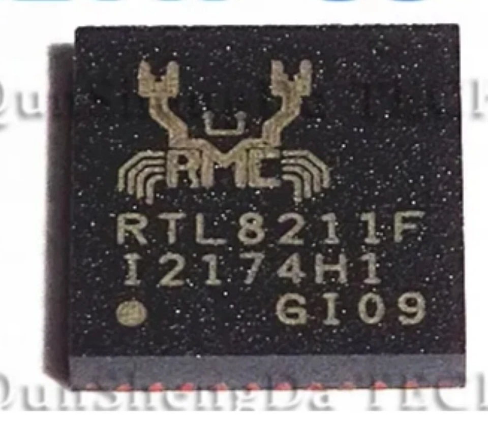 2pcs Realtek RTL8211F-CG QFN40 Gigabit Ethernet Transceiver RH - Image 1 of 1