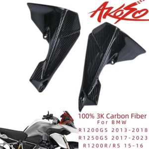 2013 - 2016 For BMW R1200GS Real Carbon Fiber Cockpit Side Fairings Panel Cover - Picture 1 of 9