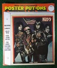 KISS 1976 TOUR POSTER PUT-ON STICKER NEAR MINT SEALED IN PACKAGE
