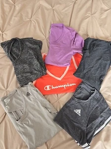 Womens Clothing Lot 6 Items Size S/XS Active Workout Tops Womens Gym Clothes  - Picture 1 of 19