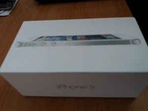 Iphone 5 White 16gb - BOX ONLY - Zdjęcie 1 z 2