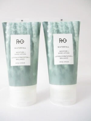 Loción hidratante + brillo en cascada R+CO 5 OZ (paquete de 2) Foto 1 de 2