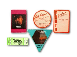 Bob Seger Authentic 1983 The Distance Tour Backstage Concert Passes Ticket Lot - Picture 1 of 8