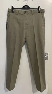 Marks And Spencer M&S Reg Fit Chino With Active Waist W 36” L 31” Natural
