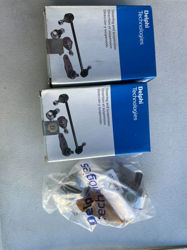 Eslabones de barra estabilizadora trasera 8E0505465AE Delphi OEM para Audi A4 S4 A4 Quattro 8E0505465AC Foto 1 de 1