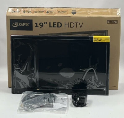 GPX TE1982B 19" LED HIGH-DEFINITION TELEVISION - Image 1 of 4