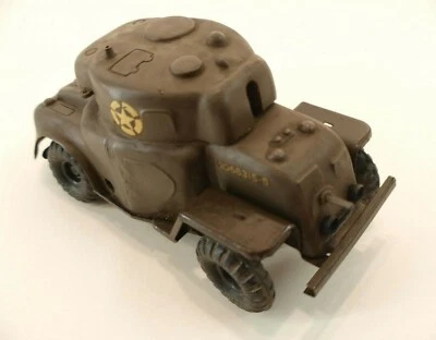 Tri-ang GB Blindado Tank US Army Plástico Chapa de Metal Vintage Toy La 16CM - Imagen 1 de 4