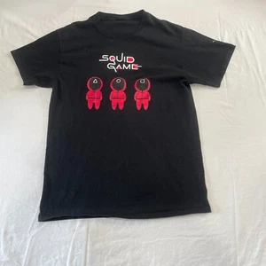 Camiseta SQUID GAME Negra Cuello Redondo Manga Corta Hombre S - Imagen 1 de 6