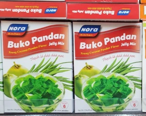 2 PACK BUKO PANDAN YOUNG COCONUT PANDAN FLAVOR JELLY MIX - Picture 1 of 3