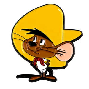 Speedy Gonzalez Cartoon Mouse looney tunes Merrie Melodies enamel pin badge - Imagen 1 de 2