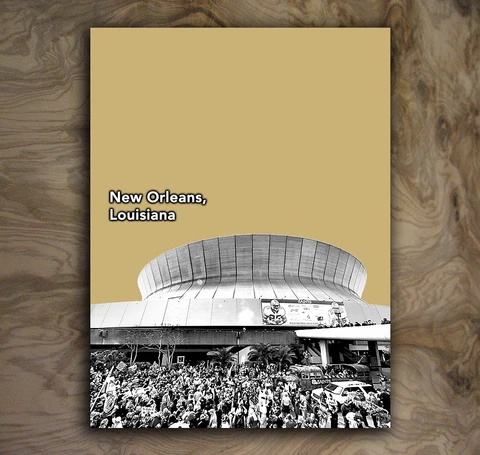 New Orleans Saints Football Art Sports Poster NFL Print Rare Hot New 12x16" Cover