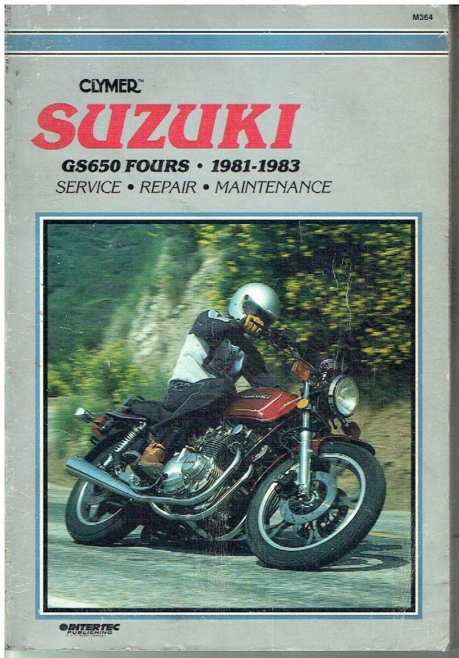 SUZUKI GS650 ( EX EZ GLZ GX GD GLD GZ GLX ED) 1981-83 OWNERS REPAIR MANUAL - Image 1 of 1